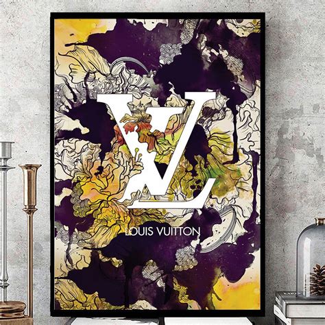 louis vuitton canvas framed pictures|Louis Vuitton printable pattern.